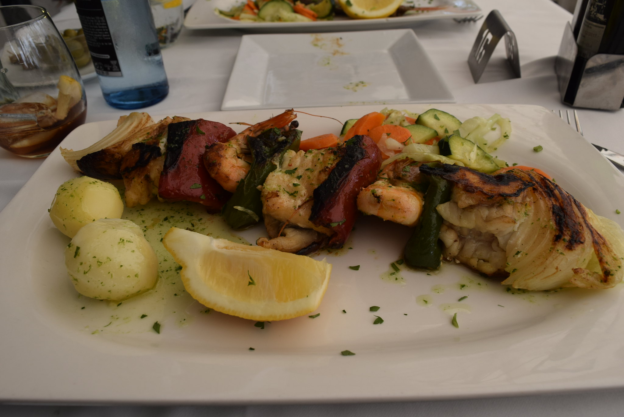 Brochettes de lotte - Photo de Haydn Blackey - 101Pairing.com