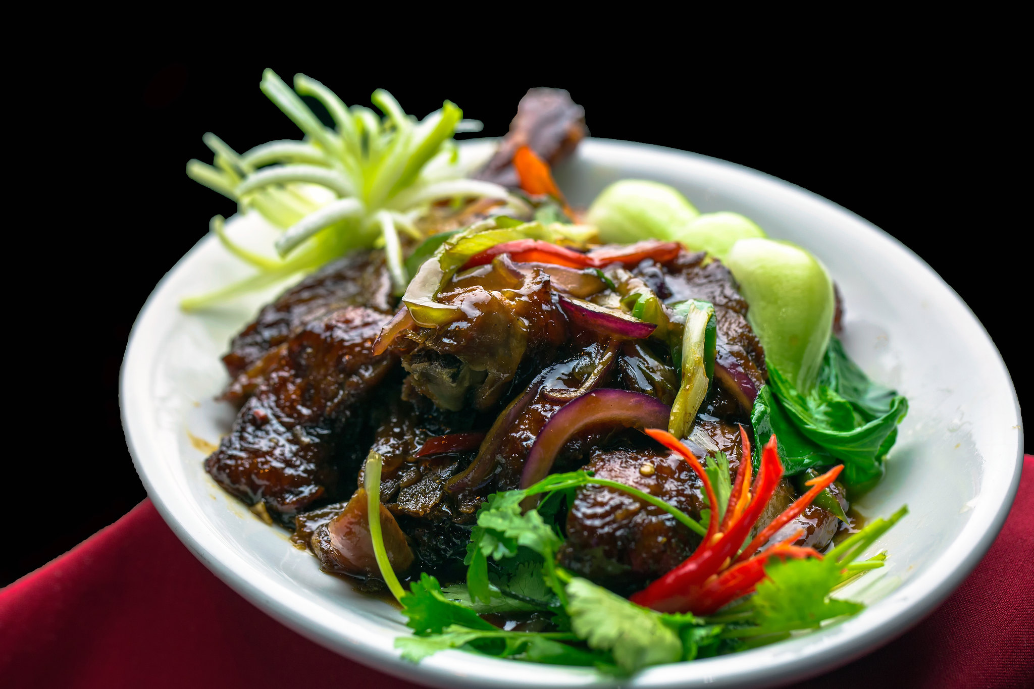 Canard rôti aux épices - Photo de John Hoey - 101Pairing.com