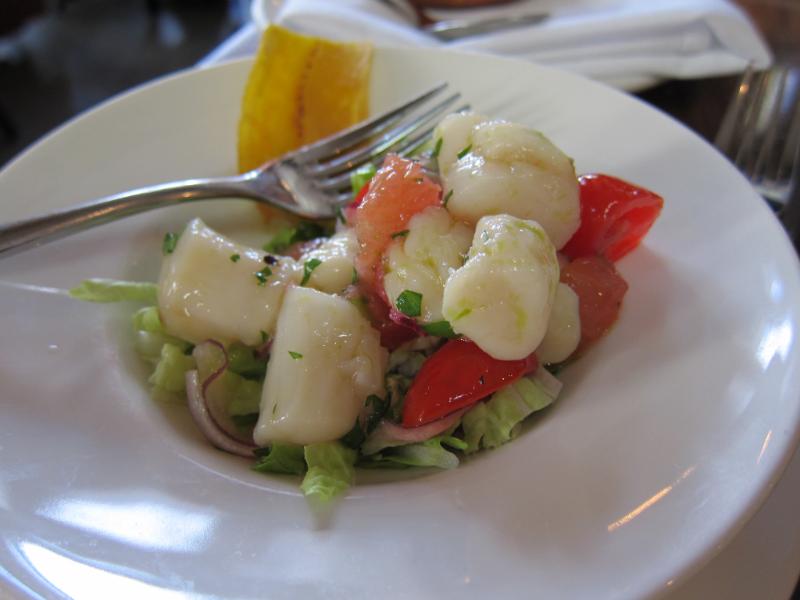 Ceviche de pétoncles et pamplemousse - Photo de Jay Cross - 101Pairing.com