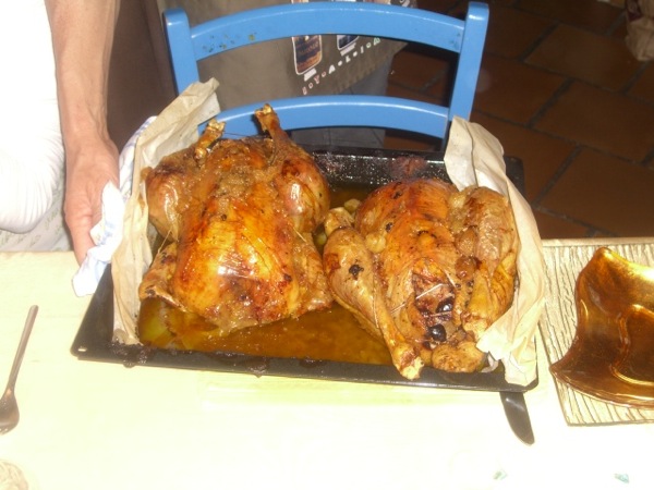 Chapon rôti à la broche - Photo de marlenedd - 101Pairing.com
