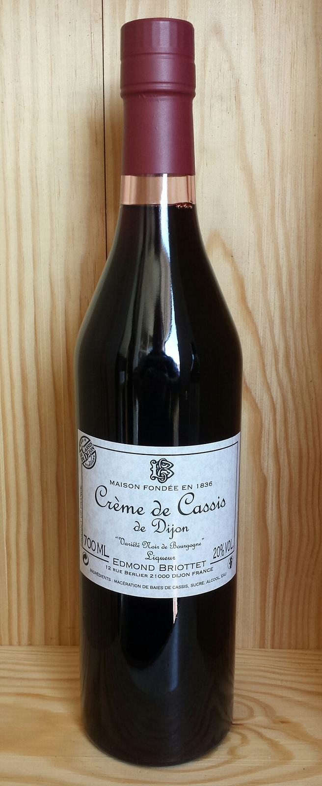 Liqueur de cassis - Eaux-de-vie et liqueurs - Photo de Dominic Lockyer - 101Pairing.com