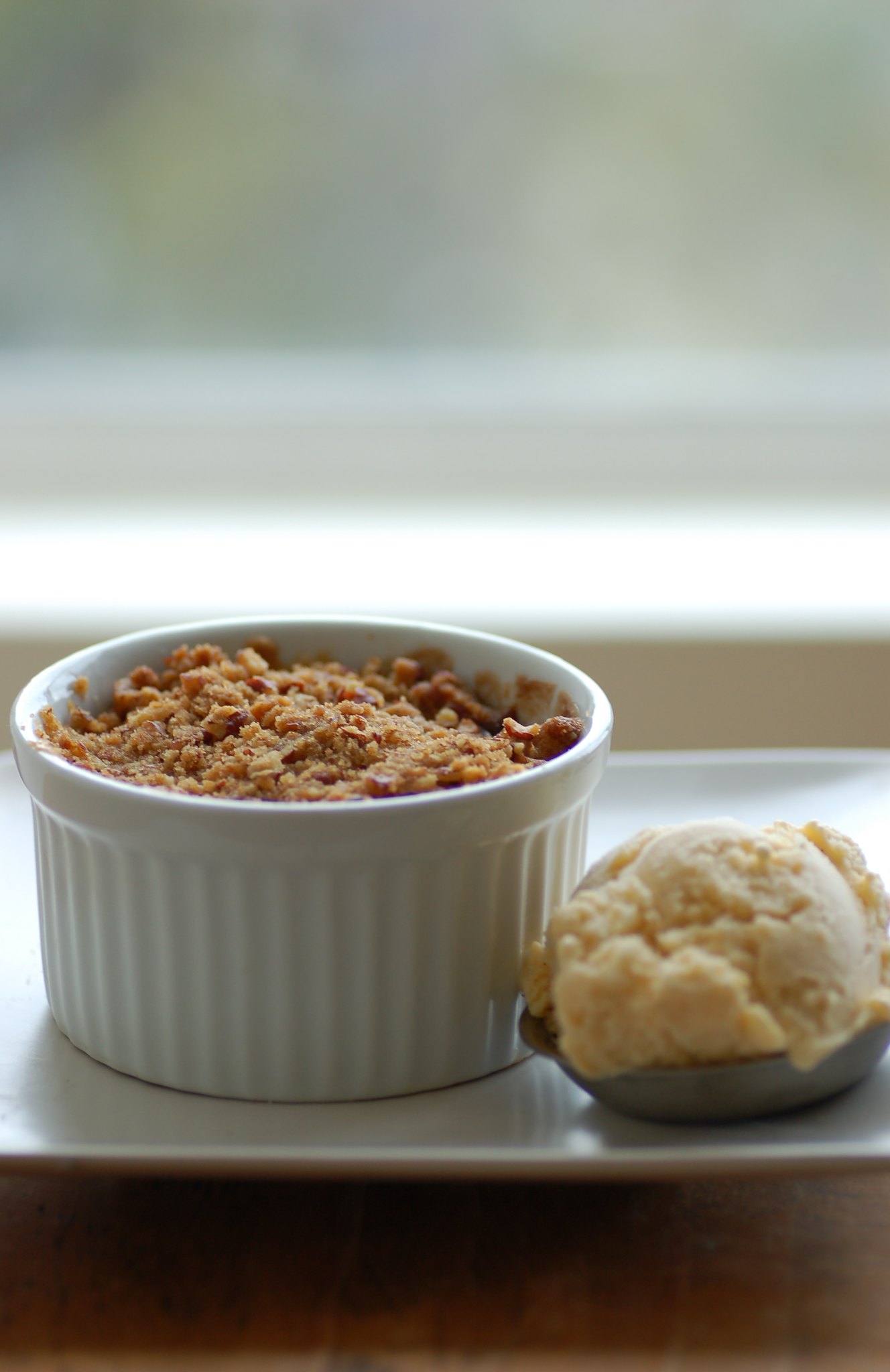 Crumble à la poire et à la vanille - Photo de jules - 101Pairing.com