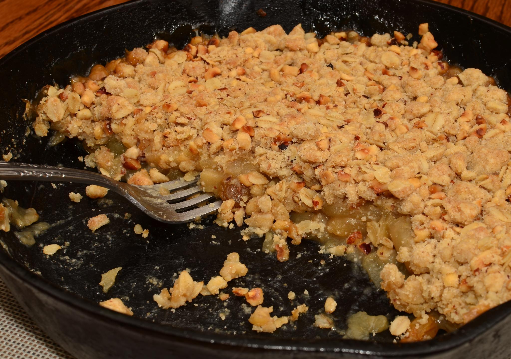 Crumble à la pomme et à la noisette - Photo de jeffreyw - 101Pairing.com