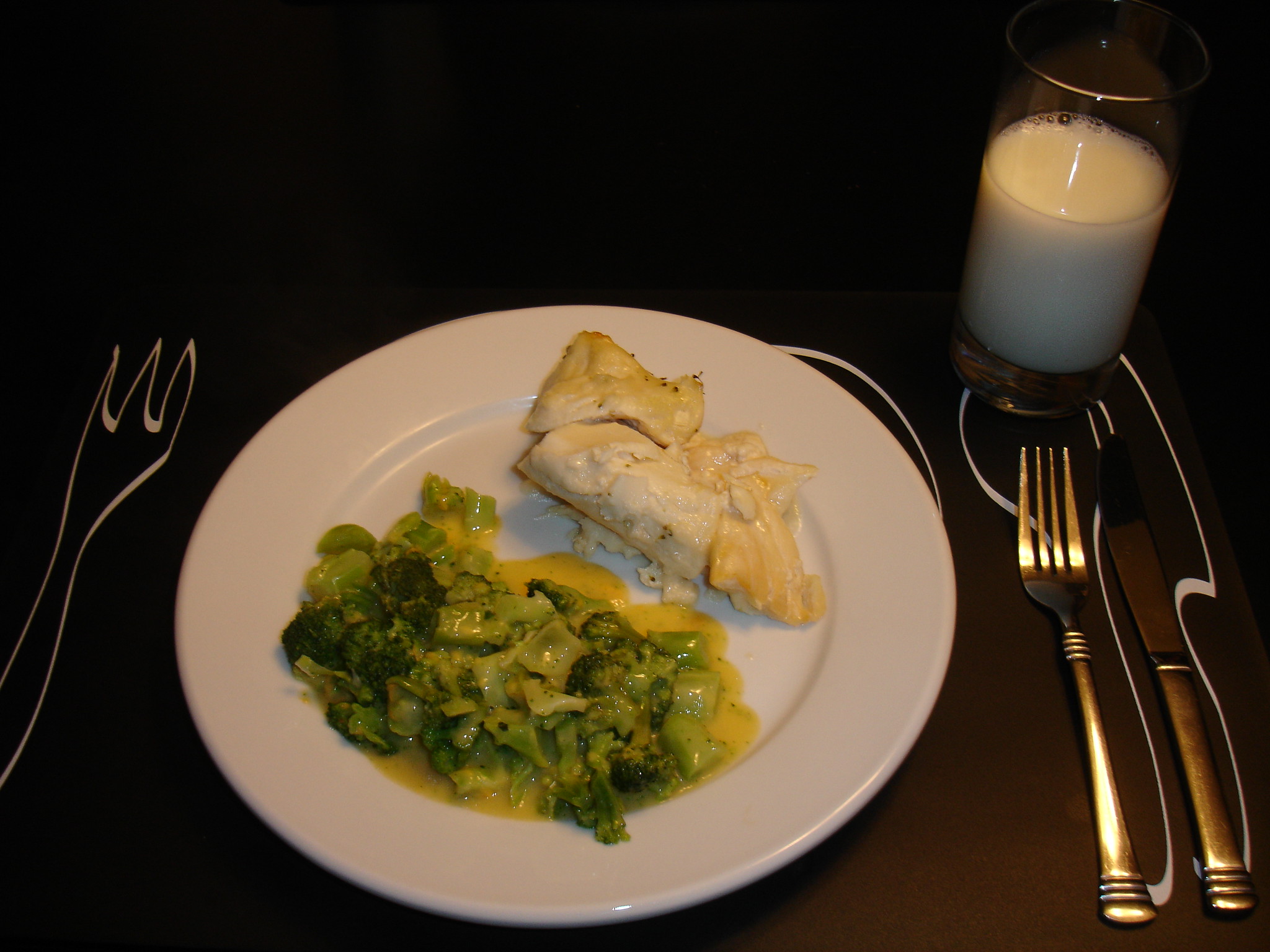 Filet de flétan sauce blanche - Photo de Melissa Doroquez - 101Pairing.com