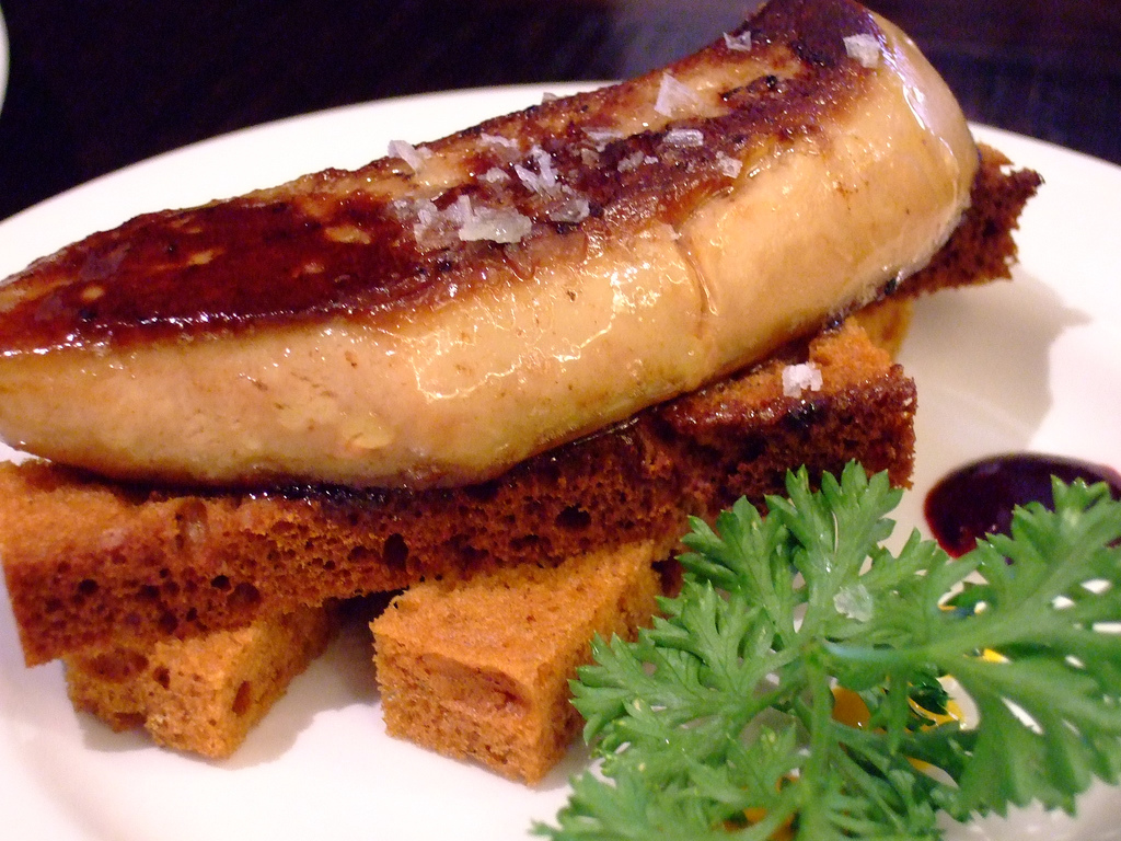 Foie gras de canard chaud - Photo de Yosoynuts - 101Pairing.com