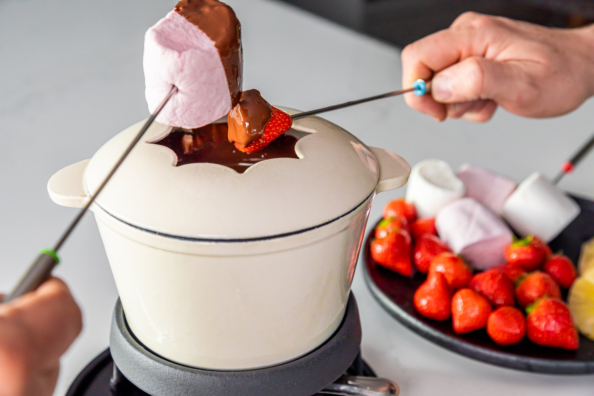 Fondue au chocolat noir - Photo de Masterclass - 101Pairing.com