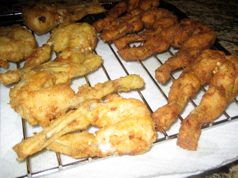 Friture de cuisses de grenouille - Photo de Adam S - 101Pairing.com