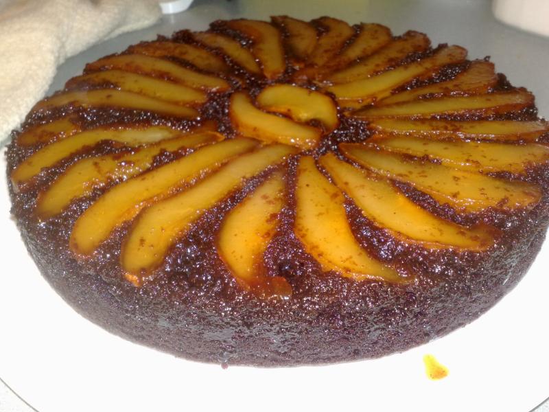 Gâteau au chocolat et à la poire - Photo de Roland Tanglao - 101Pairing.com