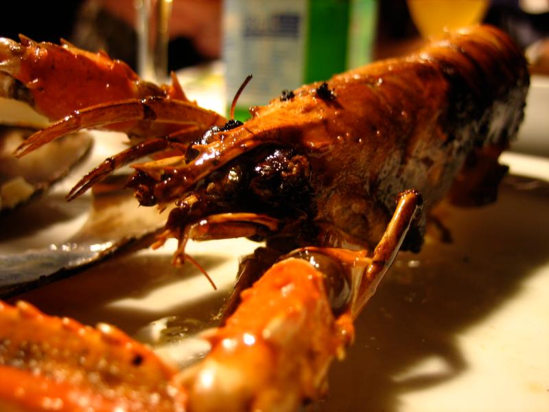 Langoustines poêlées aux girolles - Photo de Jeremy Keith - 101Pairing.com
