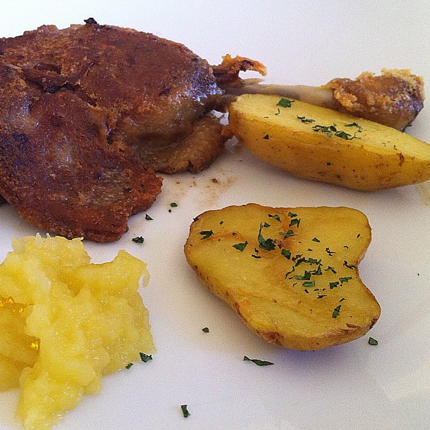 Manchon de canard confit - Photo de demi - 101Pairing.com