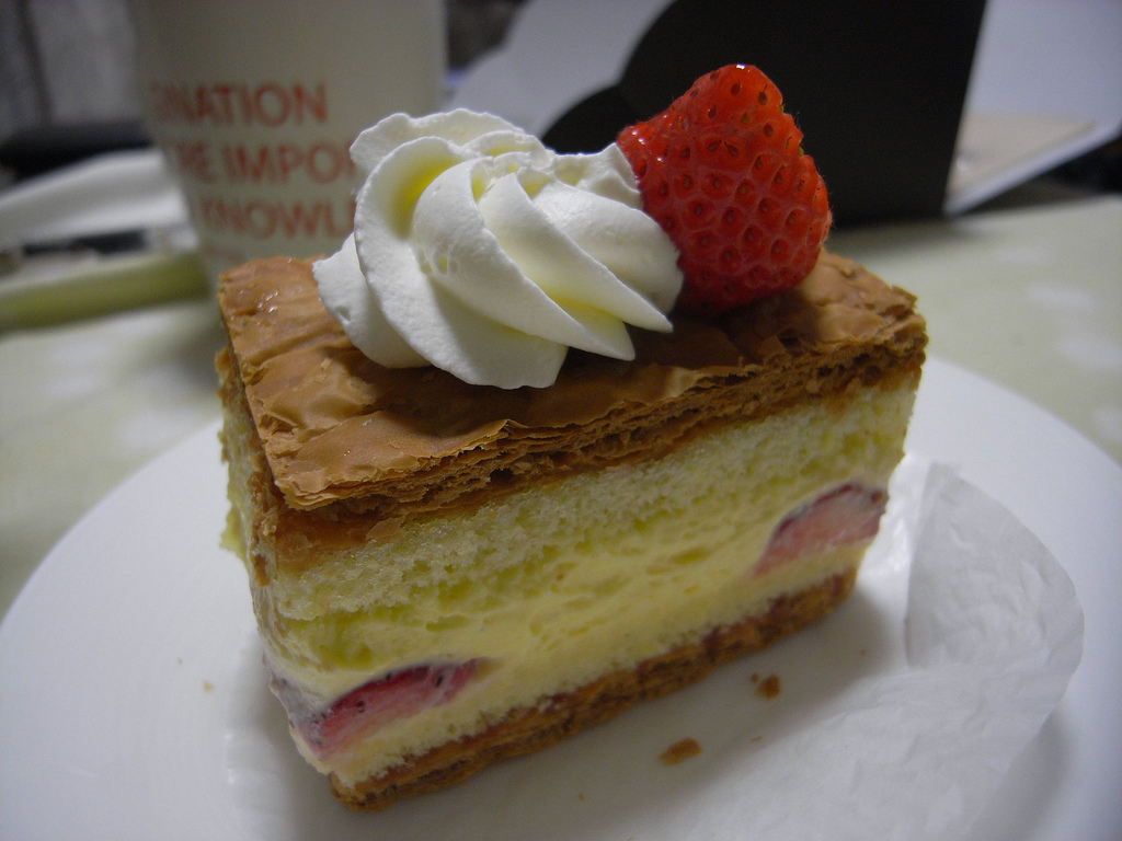 Mille-feuille aux fraises - Photo de kobakou - 101Pairing.com
