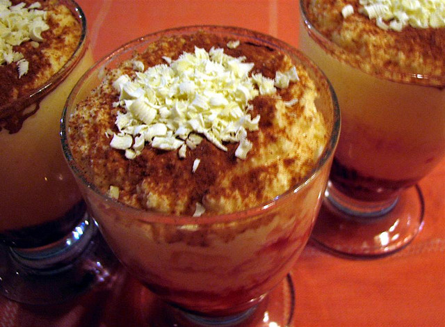 Mousse au chocolat blanc et à la mandarine - Photo de Jarno - 101Pairing.com