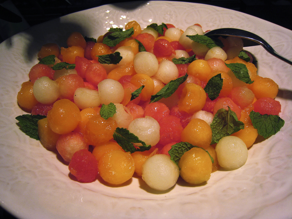 Billes de melon - Photo de Charles Haynes - 101Pairing.com