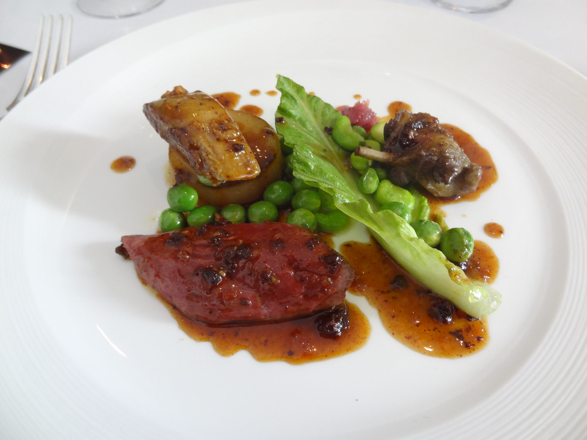Pigeon aux petits pois - Photo de Ross Bruniges - 101Pairing.com