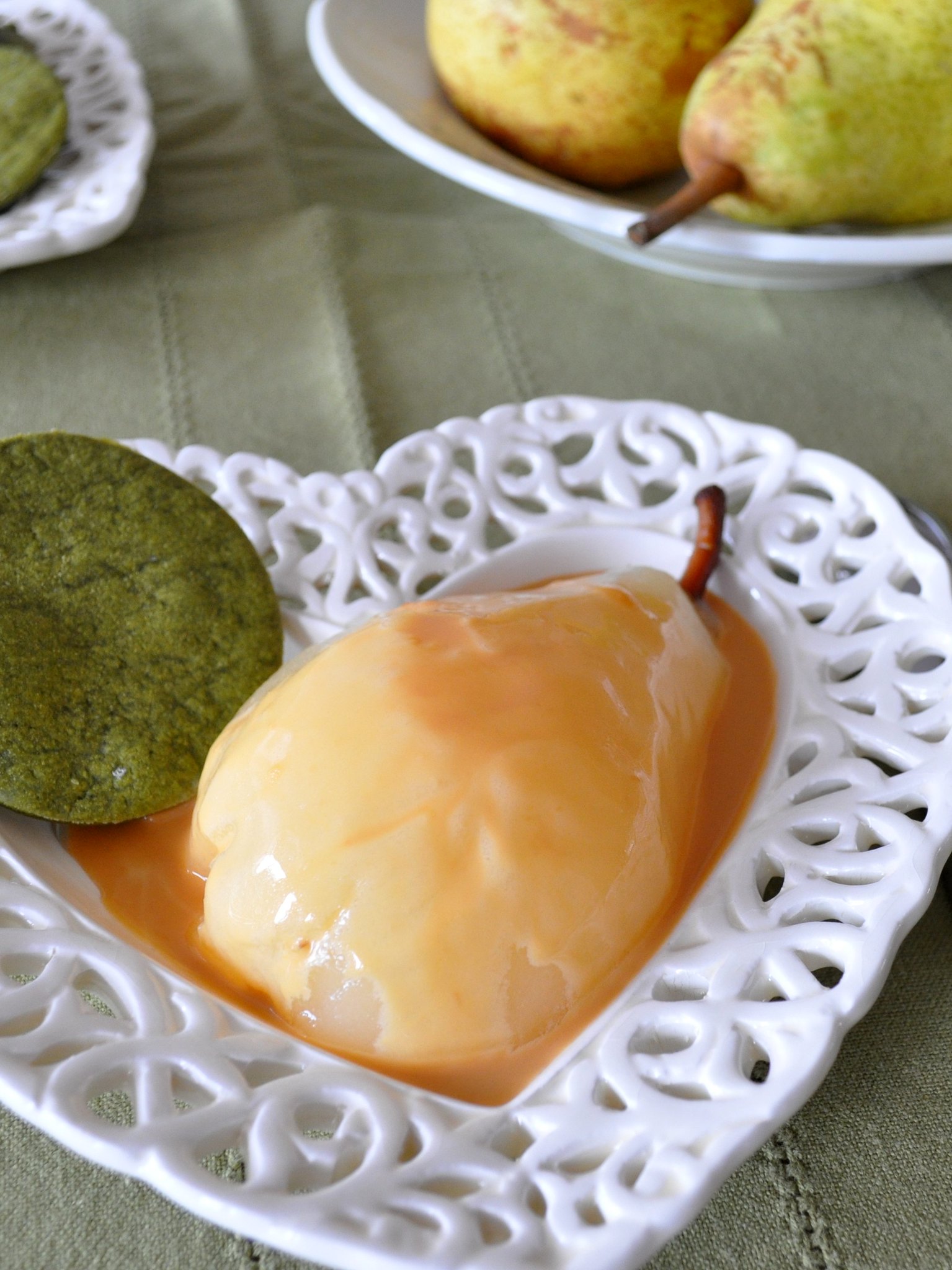 Poire caramélisée - Photo de Frédérique Voisin-Demery - 101Pairing.com