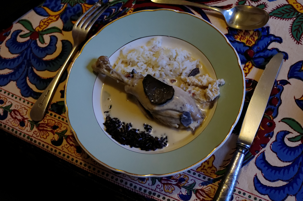 Poularde de Bresse en demi-deuil - Photo de tongeron91 - 101Pairing.com