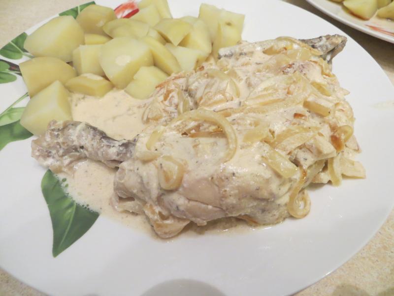 Poulet sauce crème - Photo de Varchar N - 101Pairing.com