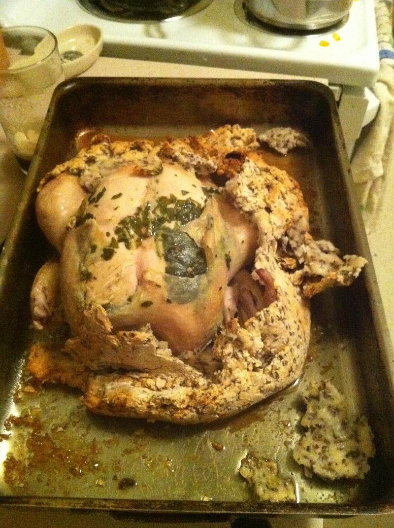 Poulet en croûte de sel - Photo de Francis Storr - 101Pairing.com