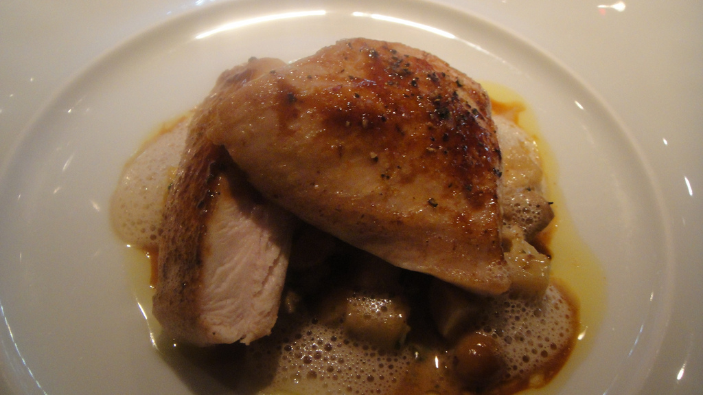 Poulet rôti aux cèpes - Photo de Joselu Blanco - 101Pairing.com