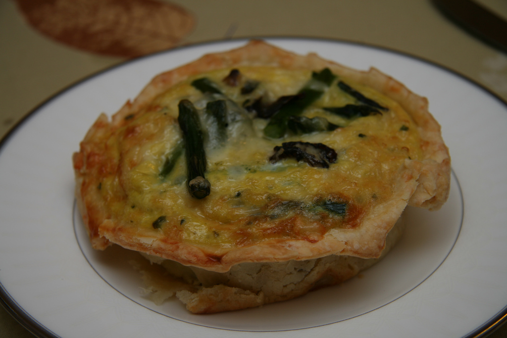 Quiche aux asperges vertes - Photo de Tim Sackton - 101Pairing.com