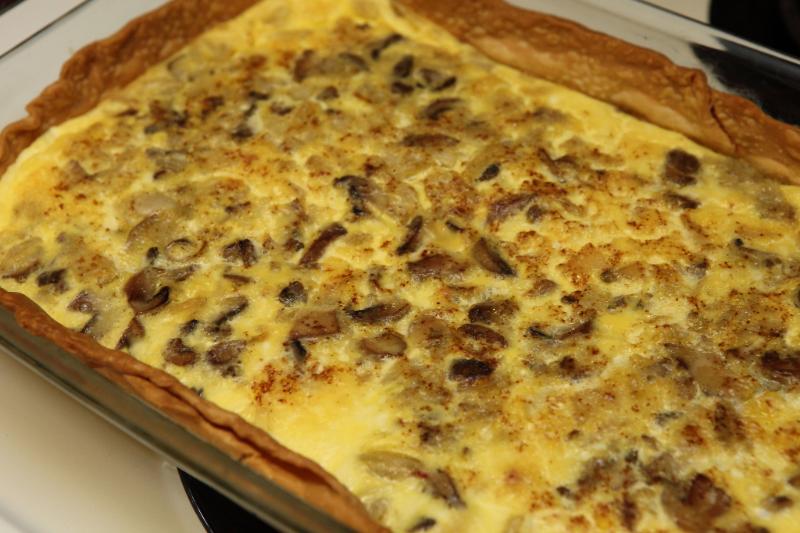 Quiche aux champignons - Photo de Steven Miller - 101Pairing.com
