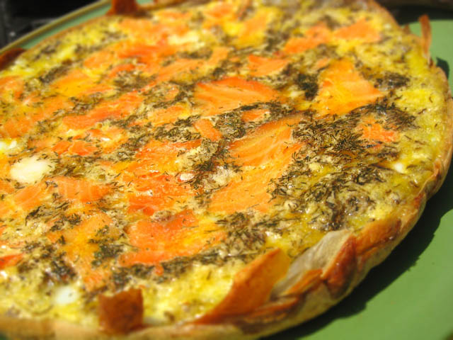 Quiche au saumon fumé - Photo de Jason Lam - 101Pairing.com