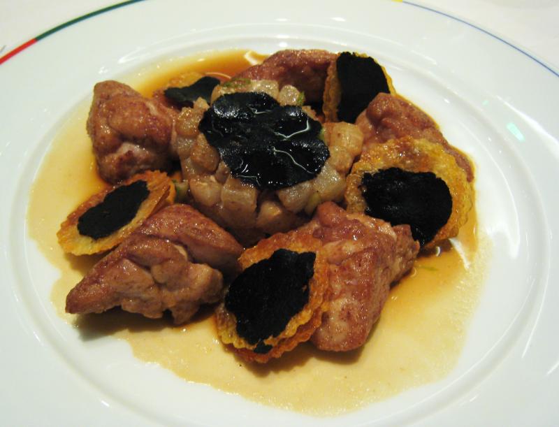 Ris de veau à la truffe noire - Photo de Charles Haynes - 101Pairing.com