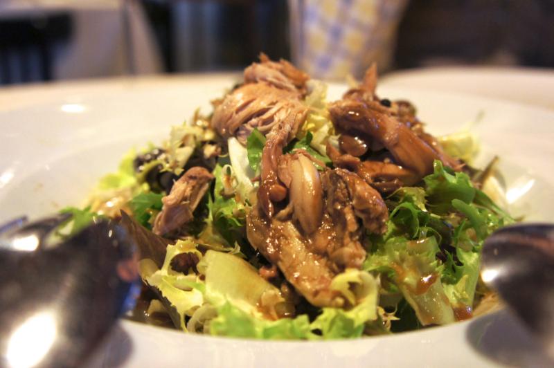 Salade de caille aux raisins - Photo de Joselu Blanco - 101Pairing.com