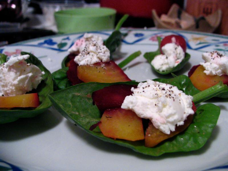 Salade de fromage de chèvre frais - Photo de Rudi Riet - 101Pairing.com