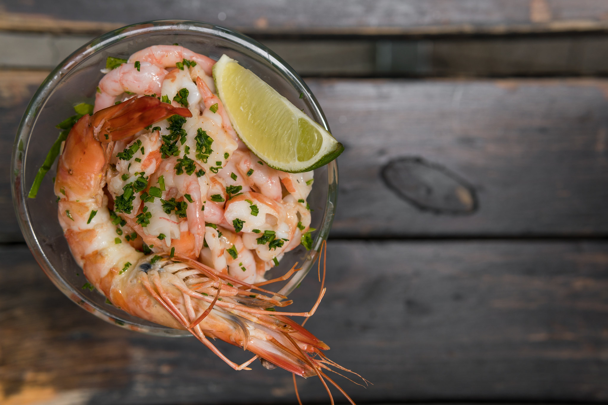 Salade de crabe et de crevettes - Photo de Maxim Krayushkin - 101Pairing.com