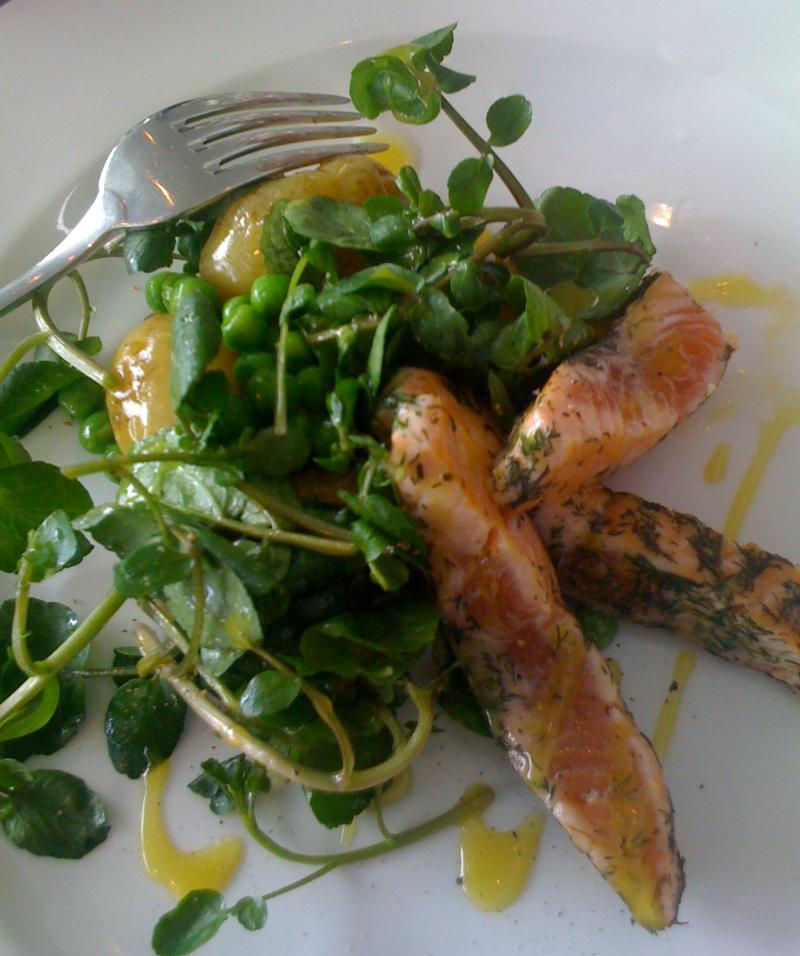 Darne de saumon à la poêle - Photo de Lucy Downey - 101Pairing.com