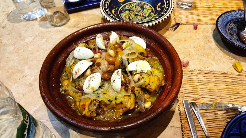 Tajine d’agneau à la marocaine - Photo de Emilien Lebourgeois - 101Pairing.com