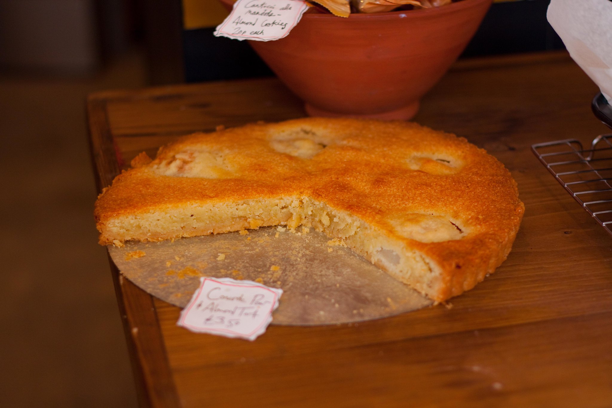 Tarte à la poire et aux amandes - Photo de Louis Fernando - 101Pairing.com