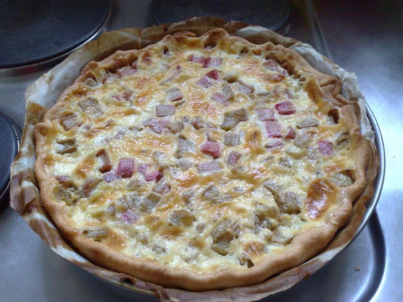 Tarte à la rhubarbe et au fenouil confit - Photo de Joel Bez - 101Pairing.com