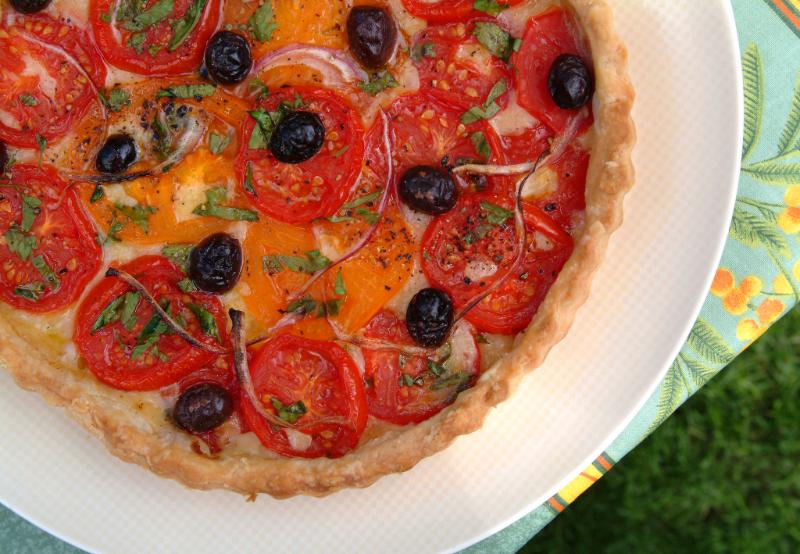 Tarte à la tomate - Photo de N Wong - 101Pairing.com