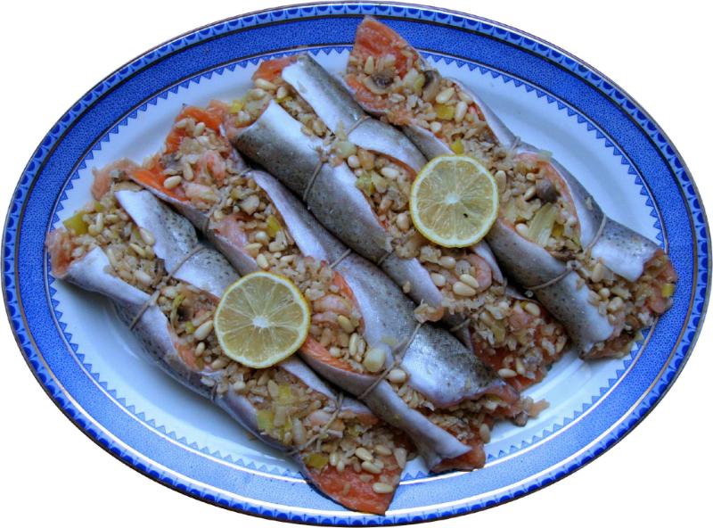 Truite farcie - Photo de Brian Snelson - 101Pairing.com