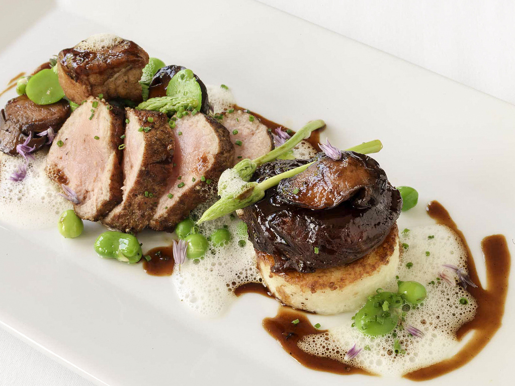 Filet mignon de veau aux champignons - Photo de Dale Cruse - 101Pairing.com